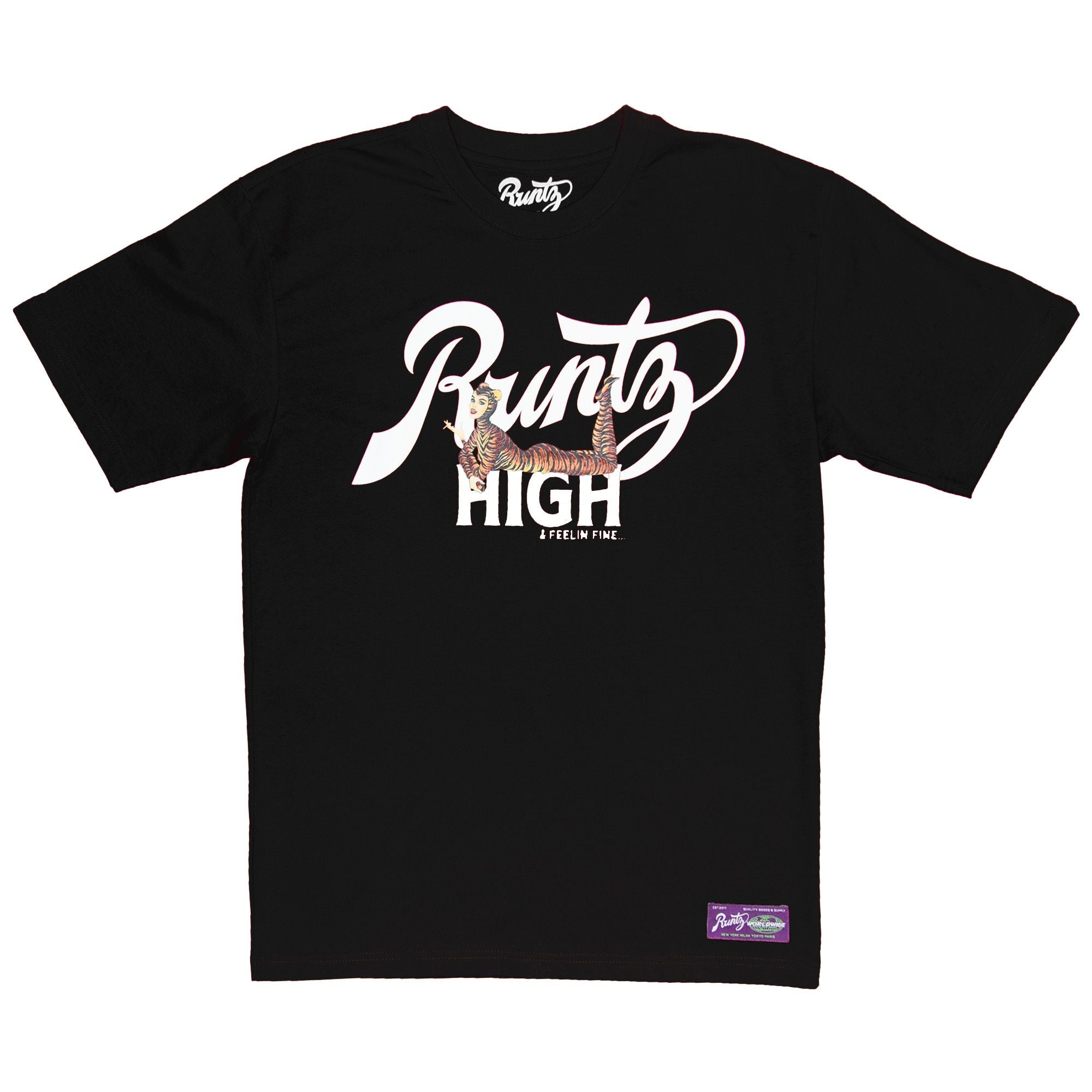 RUNTZ HIGH TEE - BLACK – RuntzWorldWide