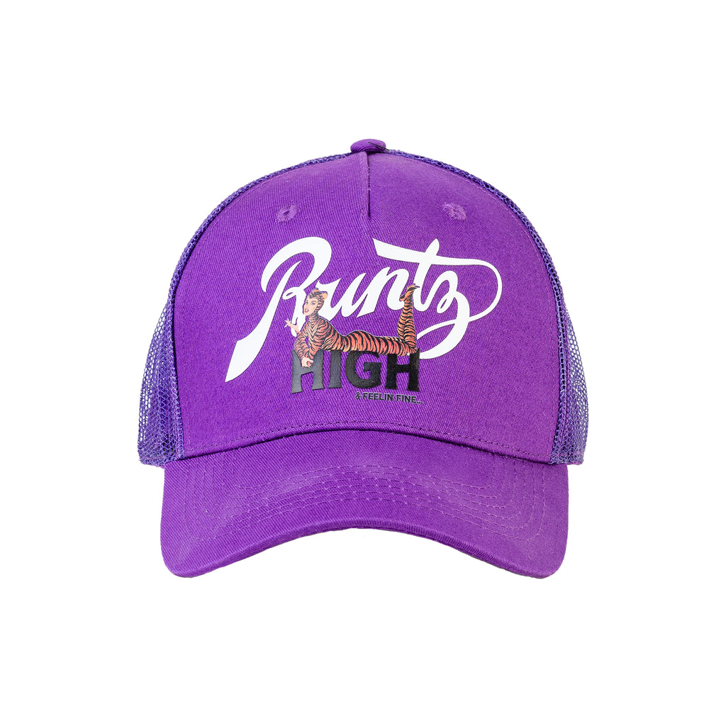 帽子 ideaswam Head Shot Trucker Cap (Purple) Head Shot Trucker Cap (Purple) – IDEASWAM